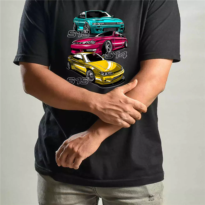 تیشرت طرح نیسان Nissan Tshirt N11-Silvia